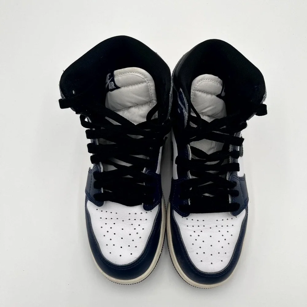 Nike Air Jordan 1 Retro High OG GS Midnight Navy FD1437-401 Kids 5 Sneaker Blue